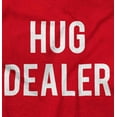 thumbnail image 2 of Happy Hug Dealer Funny Sarcastic Humor Men's Graphic T Shirt Tees Brisco Brands X, 2 of 5