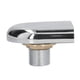 thumbnail image 4 of Salida De Grifo De Cascada, Práctico Grifo Plateado De Rosca Macho G1/2 Para Bañera De Acero Inoxidable Para Piscina SPA Para Bañera De Masaje Para Cuarto De Ducha, 4 of 7