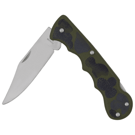 Zenport CSK7002 Folding Pocket Knife Straight Blade 4 Inch Blade Green - 3 Pack