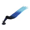 thumbnail image 2 of Casco Soledad Casco con Ventosa Motocicleta azul Trenzas de casco hechas a mano, 2 of 10