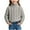 01-Gray, variant on Kids Girl Knitted Sweater Winter Turtleneck Long Sleeve Sweaters Thick Warm Clothes Tops Outerwear Outfit 01-White 5-6 Years Fashion