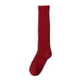 thumbnail image 1 of Winter Stocking Stocking Lady Stocking Striped Candy Coloured Coral Stocking With Thick Warm Floor, 1 of 5