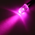 thumbnail image 4 of Luz LED preconectada, DC 3-5V 20mA - Bombilla de 3 mm rosa preconectada (20 piezas), 4 of 4