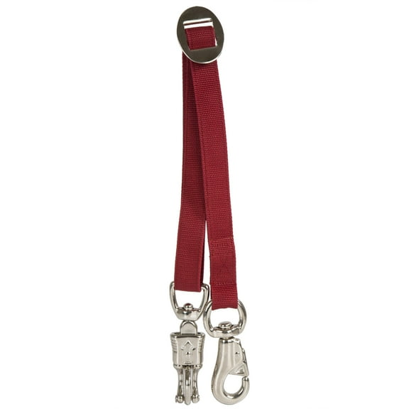 Intrepid International Trailer Tie for Horse Hauling, Red