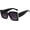 Black Gray, variant on Oversized Sunglasses Women Men Vintage Wide legs Sun Glasses camouflage Leopard Black Eyeglasses UV400