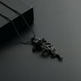 thumbnail image 5 of Rose Flower Urn Pendant Urn Necklace Cremation Jewelry for Ashes Snake Ashes Pendant Necklace with Rose Mini Keepsake Urn Necklace, 5 of 7