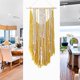 thumbnail image 2 of Tapiz tejido escocés hecho a mano, decoración del hogar bohemia elegante, revestimientos de paredes interiores, arte para, dormitorio, apartamento, boda, 2 of 5