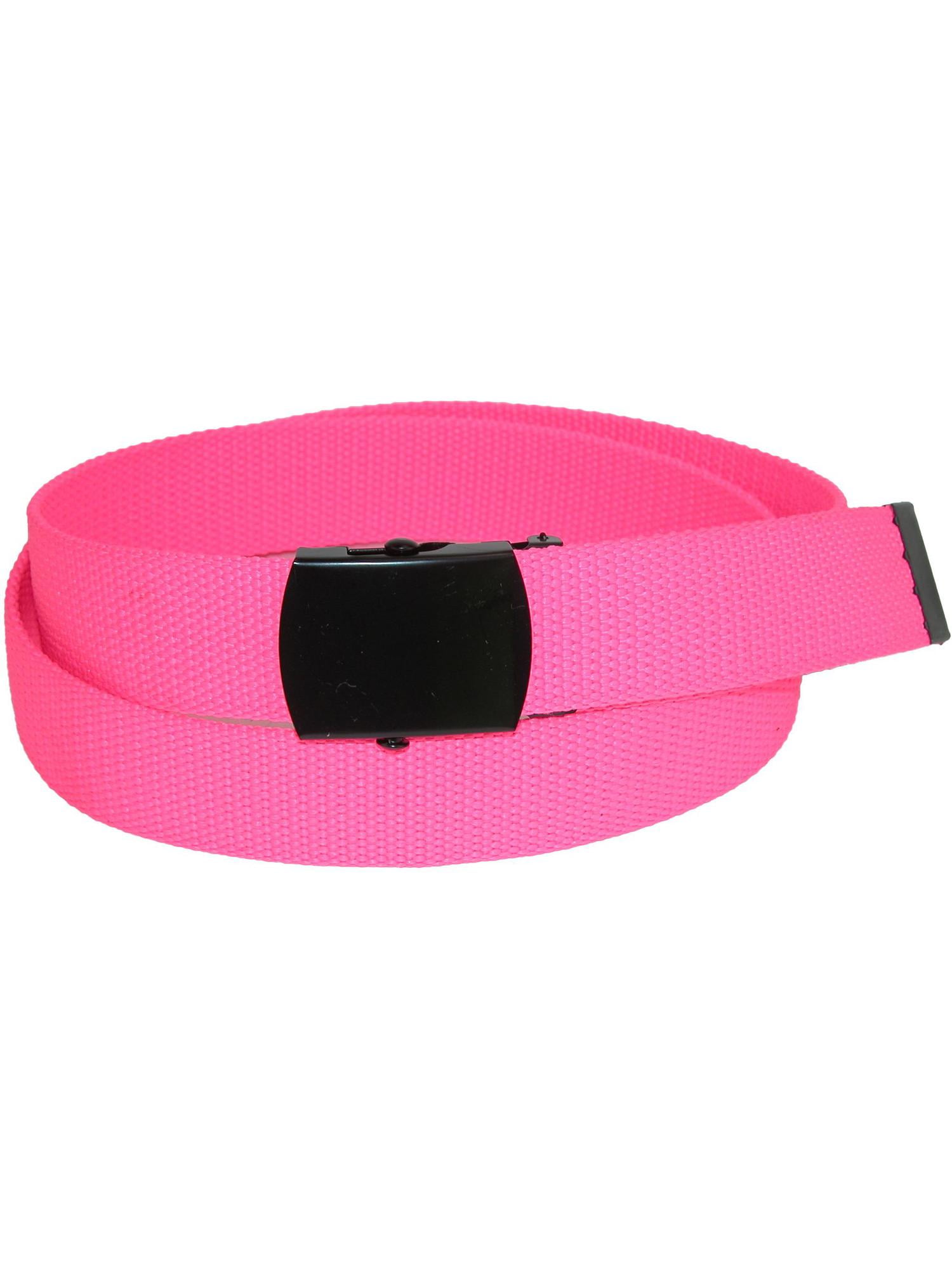 CTM Adjustable Neon Fabric Web Belt (Women's Plus) - Walmart.com