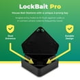 thumbnail image 2 of LockBait Pro Mouse Bait Stations  Mouse Bait Box for Outdoor Use  Mouse and Rat Bait Stations with Keys for Indoor and Outdoor Use  Large Station  12-Pack  Ucatch, 2 of 7