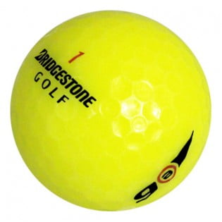 Bridgestone Golf e6 Golf Balls, Yellow, Used, Mint Quality, 12 Pack