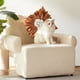 thumbnail image 4 of Flower Pillow Cover Sunsunflower Flower Light Sand Hair Office Pillow Cover, 4 of 6
