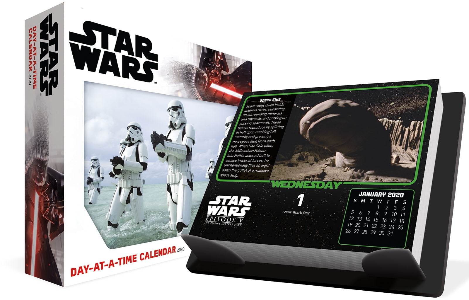 Trends International 2020 Star Wars DayataTime Box Box Calendar