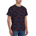thumbnail image 2 of Bixox Men's Sea Turtle Printed Short Sleeve Skinny Athletic T-Shirt, 2 of 6
