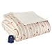 thumbnail image 3 of Thermee Micro Flannel Twin-Size Electric Heated Blanket, Machine Wash & Dry, Timer & Safety Shutoff, 85Lx66W, Birches, 3 of 10