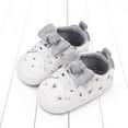 thumbnail image 2 of Otqutp Baby First Walking Shoes Summer Toddler Shoes Boys Girls Floor Sneakers Lightweight Comfortable Bowknot Spotted Upper Design Shoes, 2 of 8