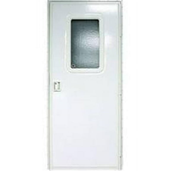 Lippert Component M6V-V000381473 32 x 72 in. Radius Entrance Door