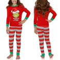 thumbnail image 1 of Christmas The Grinch Family Matching Adult Kids Pajamas Set Sleepwear, 1 of 2