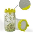 thumbnail image 2 of Sprouting Lids Wide Mouth Mason Jars Lids and Trays Stainless Steel Sprouting Jars Lids, 2 of 10