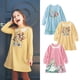 thumbnail image 2 of Disney princesa Bella Sirenita Ariel Alice niñas vestido primavera otoño A-line vestidos manga larga lindo dibujos animados niños ropa 24M (Tag90) Gao Jinjia LED, 2 of 2