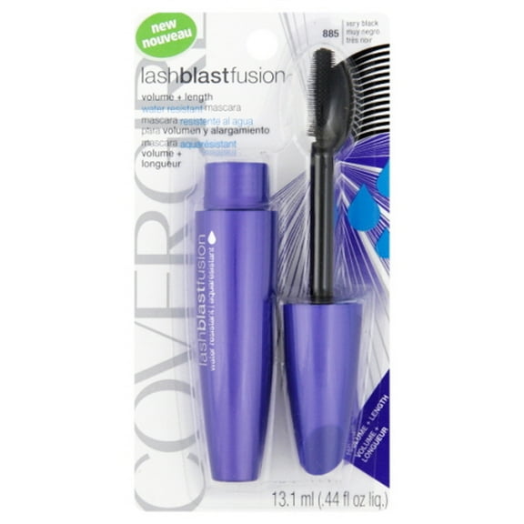 CoverGirl, LashBlast Fusion, Water Resistant, Mascara, Very Black