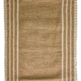 thumbnail image 2 of The HomeCentric Decorative Beige 8 - 10 Seater Table Runner 14 x 120 inch, Lace, Burlap, Moroccan, Boho, Jute, Solid Table Runner for Party, Dining, Outdoor, Kitchen, Contemporary - Jute Table Charm, 2 of 4