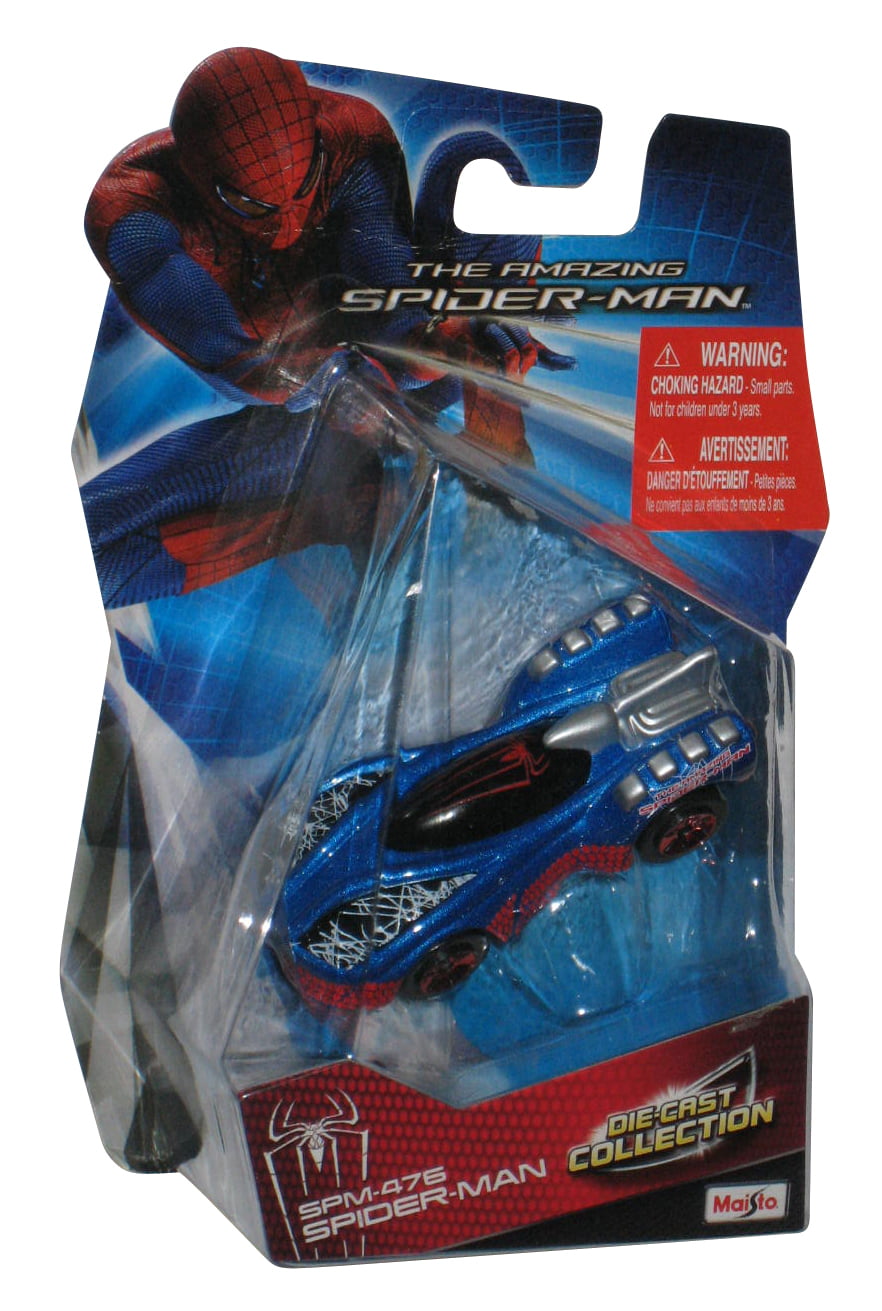 Spider-Man Marvel Universe Single-Loop Track  Die Cast Collection Car Toy Set 