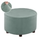 thumbnail image 2 of Funda Elástica , Taburete de Almacenamiento Plegable, de Muebles, forma forma forma Suave con Fondo Elástico ( Pequeña) Verde Macarena funda para reposapiés, 2 of 8