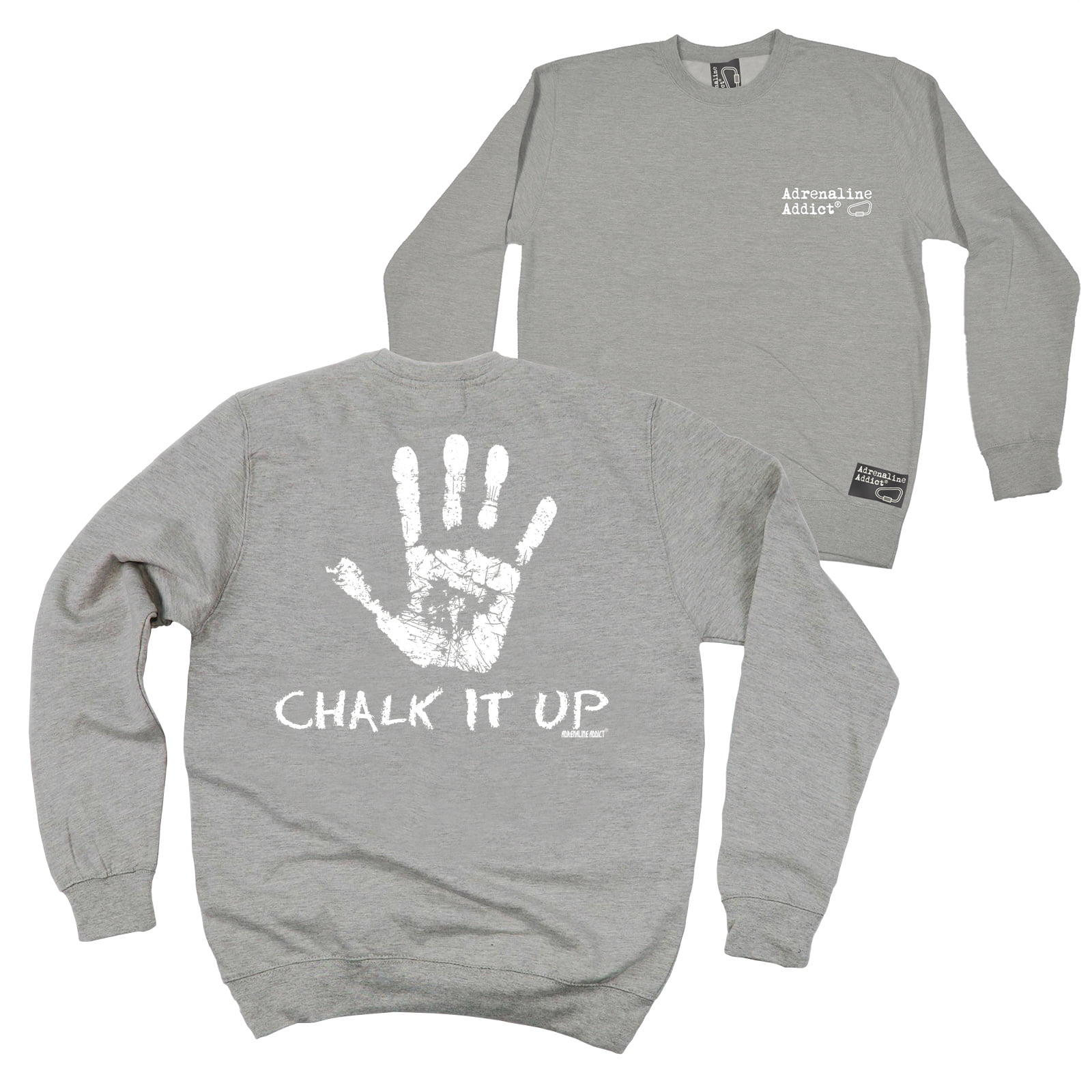 Peace Sign Funny Novelty Sweatshirt Jumper Top
