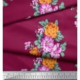 thumbnail image 3 of Soimoi Georgette Viscose Fabric Florals Floral Fabric Prints by Yard 42 Inch Wide, 3 of 3