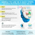 thumbnail image 5 of Potty Time Party Pack - Includes Potty Watch, Potty Training Seat, Easy to Peel Magic Color Reveal Stickers Reward Chart & Replacement Battery for Kids - Pond, 5 of 10