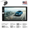 thumbnail image 1 of YOPTOP Double Din Car Stereo-7 inch Touch Screen double din car radio,Compatible with BT TF USB MP5/4/3 Player FM ,Support Backup Rear View Camera, Mirror Link ,Caller ID, Upgrade The Latest Version, 1 of 7