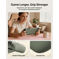thumbnail image 7 of Gaming Nintendo Switch 2 Case Grip, Dockable & Quick-Release Design, Ergonomic Non-Slip, Kickstand Compatible Protective Case, Comfortable Joy-Con 2 Handheld Grip, Switch 2 Gaming Accessories - Olive, 7 of 7