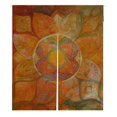 thumbnail image 1 of ABPHQTO Mandala Paisley Damasco Cortina de entrada Cortinas japonesas Noren Cortina de puerta Cortina de entrada Tamaño de la cortina 105x120 CM ABPHQTO Noren-A148-105x120, 1 of 1