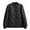 Black Jacket for Men, variant on Men's Jacket Diamond Quilted Button-Front Warm Outerwear for Daily & Casual Wear Black XL