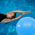 thumbnail image 2 of Soimiss Pool Pillow Inflatable Pool Pillow Blue PVC Round Winter Pool Maintenance 1Pack 41.3X3.9in, 2 of 7