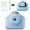 Blue, variant on Foluu Instant Print Camera for Kids, 1080P HD, 2.4" Screen, with 2 Rolls Printing Paper & 32GB Card, Ideal Gift for Boys & Girls