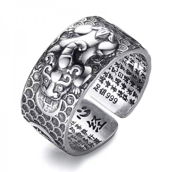 Anillos de animales de sapo de rana para mujeres y hombres, diseño artístico, apertura Retro, redimensionable, anillos de declaración femeninos Unisex, regalo de Color plateado Tan Jianjun unisex