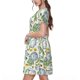 thumbnail image 2 of Balery Vintage Utensils Vestidos sueltos de manga corta para mujer, vestidos de verano 2025, vestidos casuales de corte A con vuelo., 2 of 6