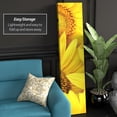 thumbnail image 3 of Oriental Furniture 6 ft. Tall Sunflowers Canvas Room Divider - 4 Panel, 3 of 7