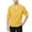Yellow, variant on Men's Shirts Casual Solid Color Lapel Long Sleeve Loose Fit formal Business Shirt Top L