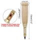 thumbnail image 2 of Leather Punching Tool Auto Removable Belt Noise Reduction Screw Hole Punch Craft Book Drill Sewing With 6 Size Tip, 2 of 4