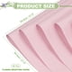 thumbnail image 2 of Uxcell 60 Hojas de Papel para Envolver Flores 21.5" x 21.5" Papeles Impermeables Rosa, 2 of 7