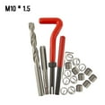 thumbnail image 1 of 20Pcs Metric Thread Insert Kit M5 M6 M8 M12 M14 Helicoil Car Pro Coil Tool * 1.5, 1 of 7