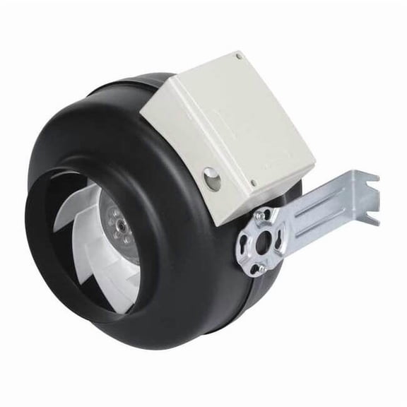 Dayton Inline Centrifugal Duct Fan,10" L,9" W 23234