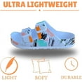 thumbnail image 5 of Magiko Women's Sandals, Slip-Resistant Slide Flat Heel, Platform, Open Toe, White, Size 10, 5 of 7