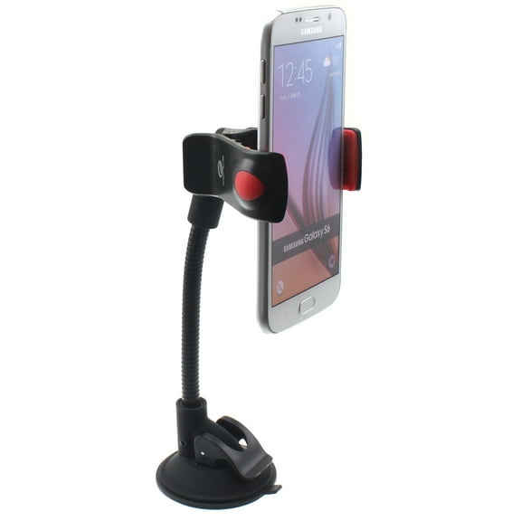 Dash Car Mount for T-Mobile REVVL 6 PRO 5G Phone - Windshield Holder Swivel Swivel Z6R Compatible With REVVL 6 PRO 5G