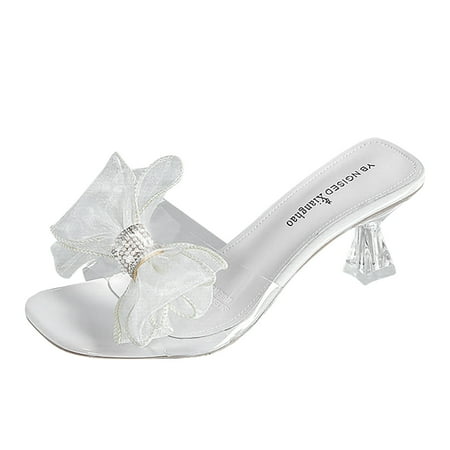 

YUHAOTIN Womens Sandals Beach White Retro Foreign Trade Large Size Light Soft Sole Casual Shoes Sandals Womens Beach Sandals with Arch Support White Wedge Sandals for Women