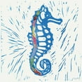 thumbnail image 2 of Prahl, Courtney 12x12 White Modern Wood Framed Museum Art Print Titled - Sea Creature Sea Horse Color, 2 of 4