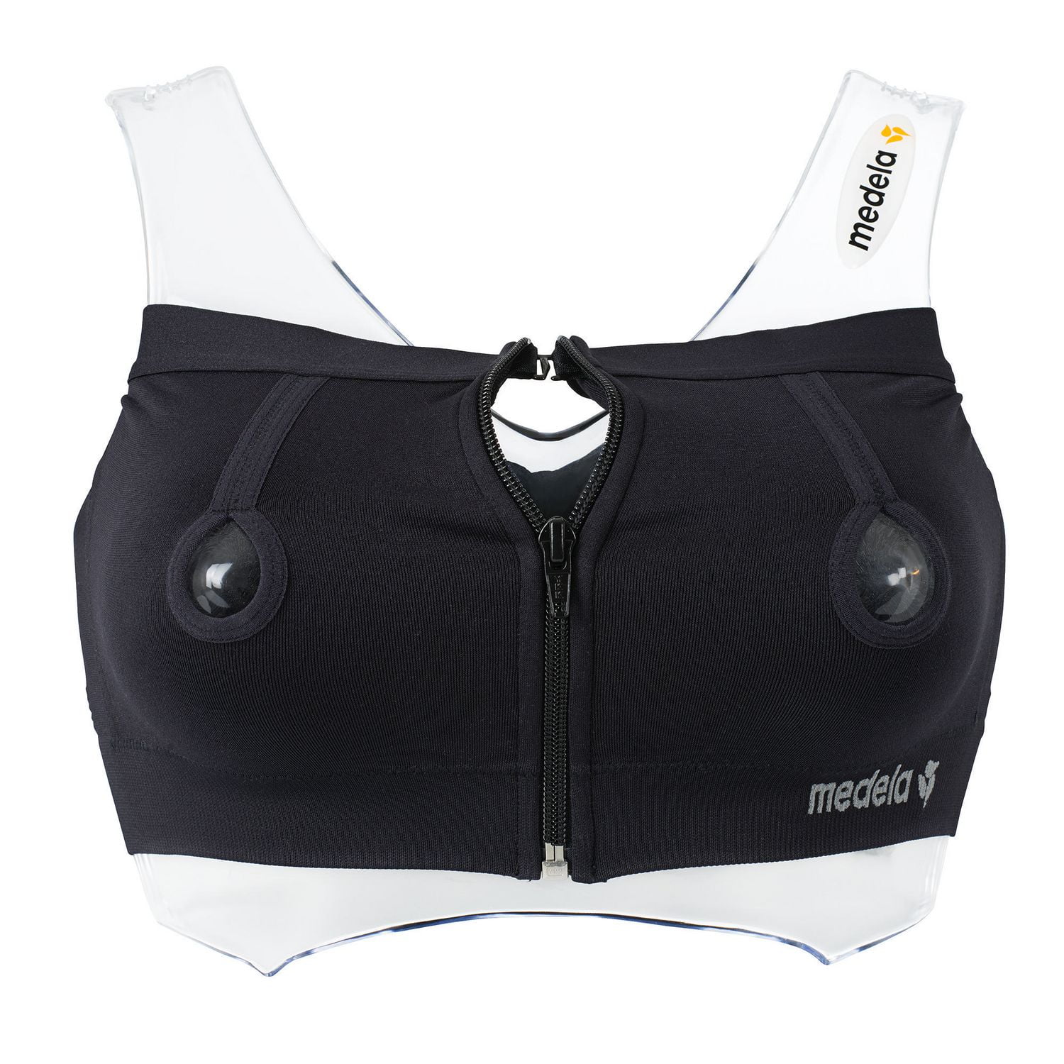 Medela Easy Expression Hands-Free Pumping Bustier - Black Small