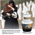 thumbnail image 4 of Red Sparrow With Yellow Flowers Urn For Ashes, Small Urns for Human Ashes, Memorial Urns For Human Ashes Adult Female, Keepsake Cremation Urns For Ashes, Funeral Urns For Burial 3 Inch, 4pcs, 4 of 5